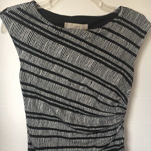 Sold💋Ann Taylor Loft Black & White Dress